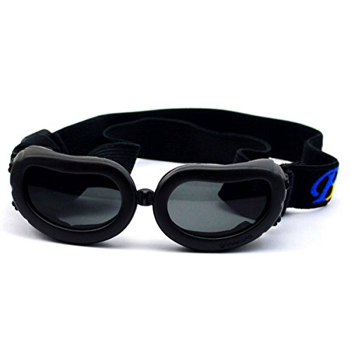 Dog Sunglasses Eye Wear UV Protection Goggles Pet Fashion Extra Small Black