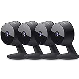 LaView Security Cameras 4pcs, Home Security Camera Indoor 1080P, Wi-Fi Cameras for Pet, Motion Detection, Two-Way Audio, Night Vision, Works with Alexa, iOS & Android & Web Access