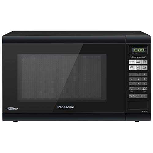 Panasonic Countertop with Inverter Technology and Genius Sensor Microwave Oven, 1.2 cft, Black
