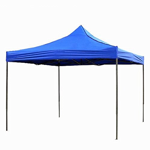 Holiday Sale 60% Discount Off for Qisan Folding Canopy Lightweight Gazebos Outdoor pop up Carport, Blue, 10 by 10-feet