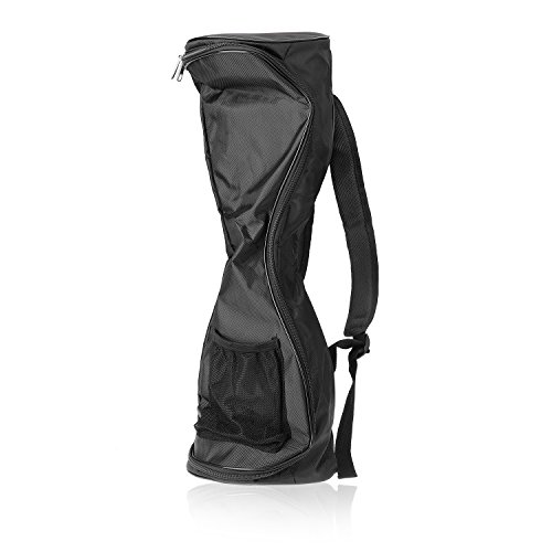 Michael Josh Waterproof Hover Board Bag Backpack for Smart Self Balancing Scooter Drifting Board,Mesh Pocket - Adjustable Shoulder Straps(Black)