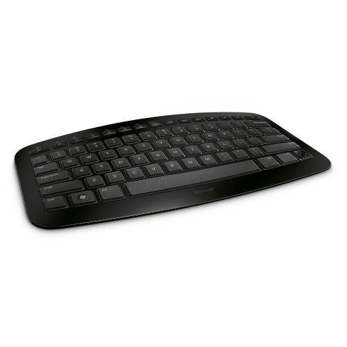 Microsoft Arc Wireless Keyboard for PC and Xbox 360 - Black