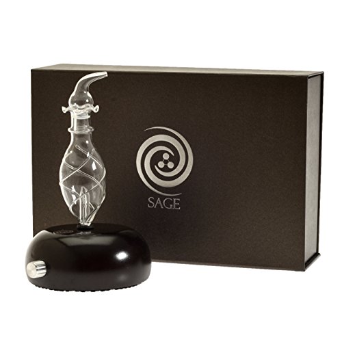 Nebulizing Diffuser - Sage Core Series for Essential Oils and Aromatherapy with Gift Box (Core No Light, Ascend)