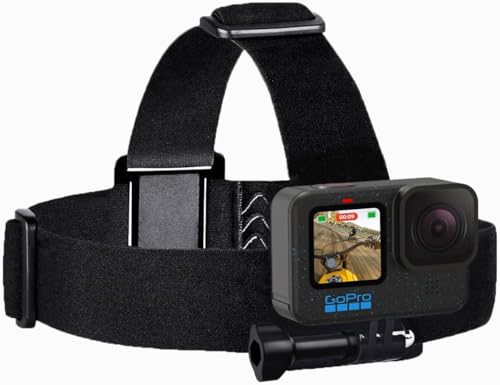 Head Strap Mount for ALL GoPro HERO Cameras + an eCostConnection Microfiber Cloth