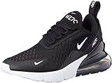 Nike Women's Air Max 270 Running shoe, Black/Anthracite/White, 8