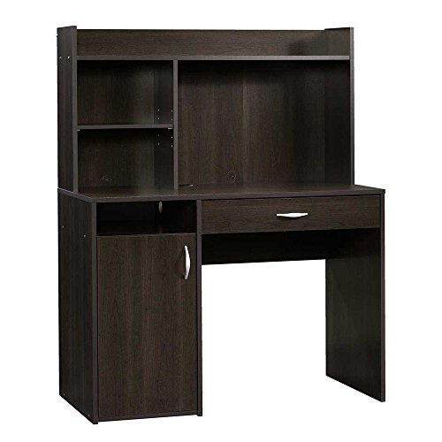 SAUDER Beginnings Collection 42 in. Student Desk with Hutch in Cinnamon Cherry