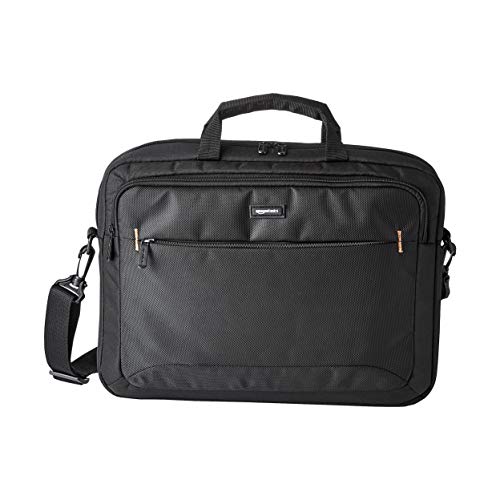 Amazon Basics 15.6-Inch Laptop Computer and Tablet Shoulder Bag Carrying Case,1 Pack , Black