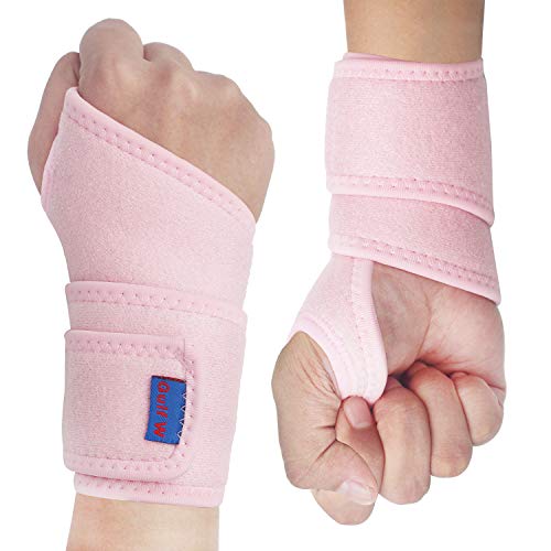 2Pack Version Profession Wrist Support , Adjustable Strap Reversible Wrist Brace for Sports Protecting/Tendonitis Pain Relief/Carpal Tunnel/Arthritis/Injury Recovery, Right&Left