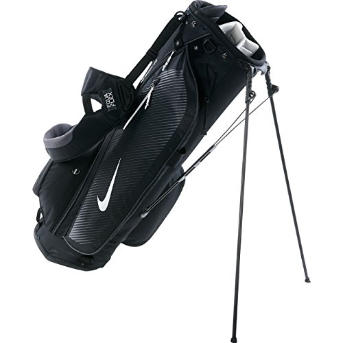 Nike Sport Lite Golf Stand Bag, Black/Silver