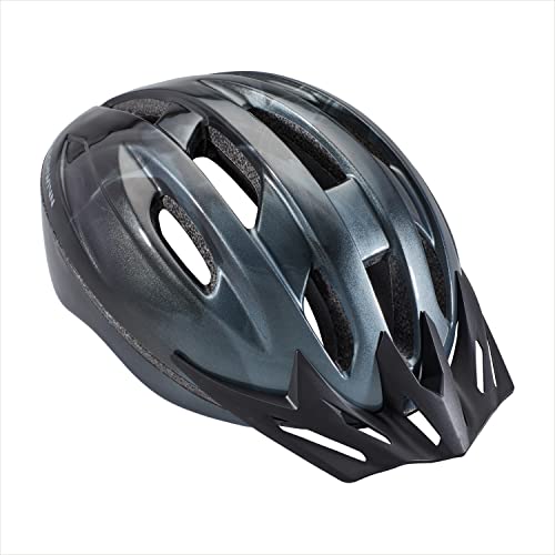 Schwinn Intercept Bike Helmet, Easy Adjustable Dial For Custom Fit, Adult, Black