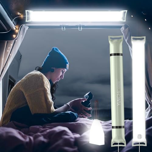 Camping Lights and Lanterns, Collapsible Outdoor LED Camping Lantern Tent Lights with Battery Powered, Portable Battery Lanterns for Power Outages Car RV Hurricane Emergency Kit Hiking Fishing