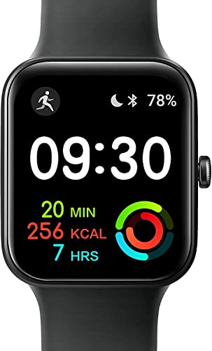 RICOO Smart Watch for Men Women 2022,1.72' inch Fitness Tracker Watch Sport Smartwatch with Heart Rate and Sleep Monitor,Calorie/Step Counter Activity Tracker/Stopwatch for Android iOS iPhone