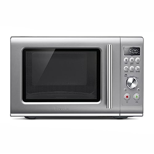 Breville Countertop Compact Wave Soft-Close Microwave Oven, Silver, BMO650SIL