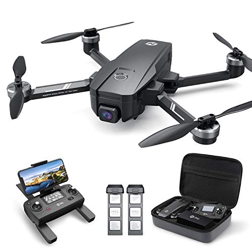 Holy Stone HS720E GPS Drone with 4K EIS UHD 130 FOV Camera for Adults Beginner, FPV Quadcopter with Brushless Motor, 2 Batteries 46 Min Flight Time, 5GHz Transmission, Smart Return Home, Follow Me
