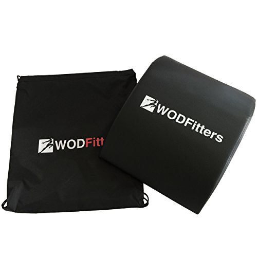WODFitters Abdominal Trainer Mat with Bonus Carrying Bag- Best Core Training Tool for Entire Abdominal Muscle Group - Ultimate Waist Trimmer and Tummy Carver and Free eGuide