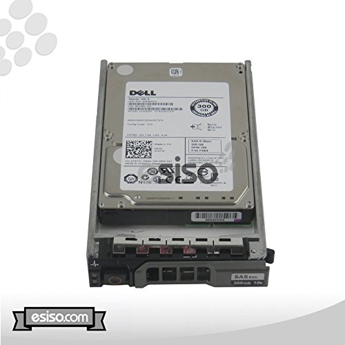 Dell 300GB SAS 10K RPM 6Gbps 2.5'' Hard Drive For Dell PowerEdge R410 T410 R610 T610 R710 T710 M600 M605 M610 M710 M805 M905 Servers M1000e MD1120 Storage Arrays