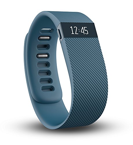 Fitbit Charge Wireless Activity Wristband, Slate, Large