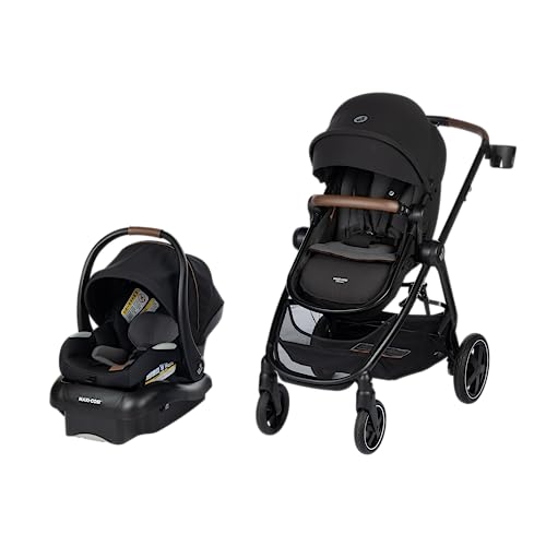 Maxi-Cosi Zelia™² Luxe 5-in-1 Modular Travel System, New Hope Black