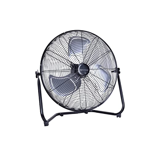 AmazonCommercial 20' High Velocity Industrial Fan, Black,
