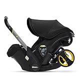 Doona Infant Car Seat & Latch Base - Car Seat to Stroller in Seconds - Nitro Black, US Version