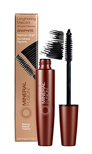 Mineral Fusion Lengthening Mascara, Graphite, 0.57 Fl Oz (Packaging May Vary)