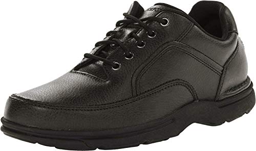 Rockport Men's Eureka Walking Shoe, Black, 12 2E US