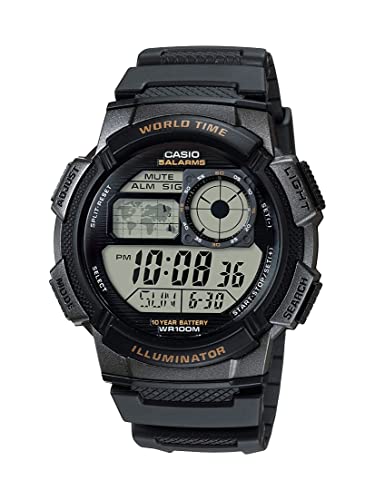 Casio Men’s AE-1000W-1AVDF Sporty Digital Quartz Watch