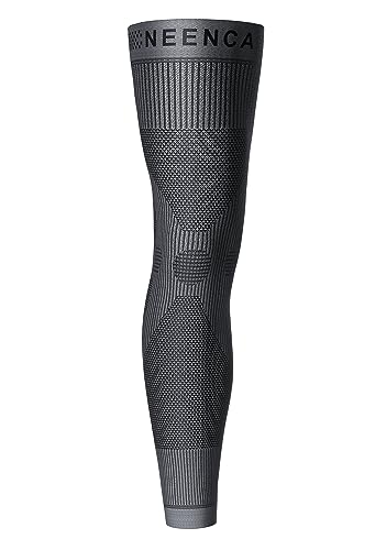 NEENCA Full Leg Compression Sleeve, Leg Brace with Ultimate Graphene Ions Infused. Leg Support for Knee Pain Relief, Swelling, Arthritis, Poor Circulation, Running, Basketball, Sports, Men Women