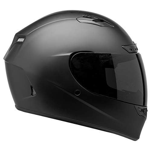 Bell Qualifier DLX Full-Face Motorcycle Helmet (Blackout Matte Black, Medium)