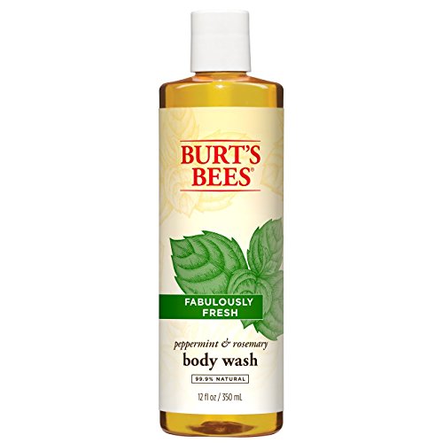 Burt's Bees Peppermint and Rosemary Body Wash - 12 Ounce Bottle