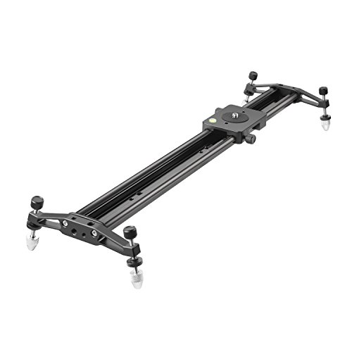 Neewer 47 inches/120 centimeters Aluminum Alloy Camera Track Slider Video Stabilizer Rail for DSLR Camera DV Video Camcorder Film Photography, Load up to 11 pounds/5 kilograms