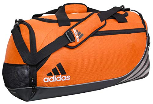 adidas Unisex Team Speed Medium Duffel, Team Orange/Black, ONE SIZE