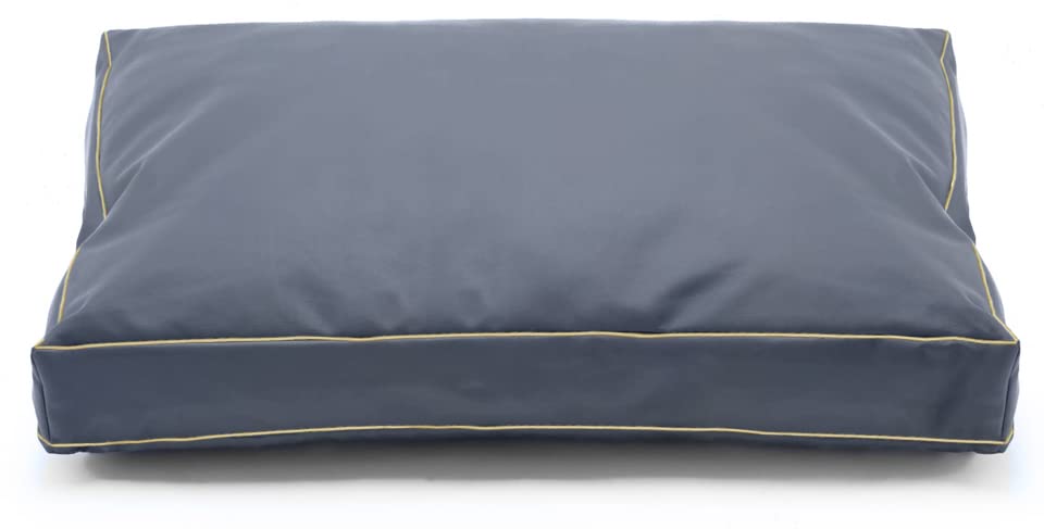 Dalema Dog Bed Cover 44Lx32Wx4H Inch.Waterproof Heavy Duty Durable Oxford Dog Bed Replacement Covers with Zipper.Washable Removable Pet Bed Mattress Protector Cover.Cover Only.