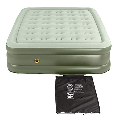 Coleman Air Mattress | Double-High SupportRest Air Bed for Indoor or Outdoor Use , Green