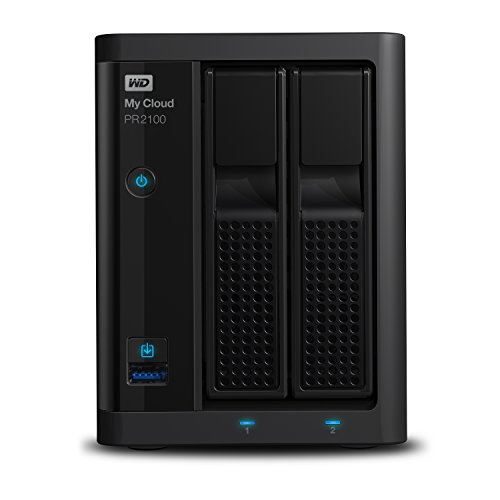 WD 4TB My Cloud Pro Series PR2100 Network Attached Storage - NAS - WDBBCL0040JBK-NESN