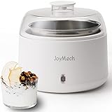 JoyMech Yogurt Maker, Greek Yogurt Maker Machine with Constant Temperature Control, Stainless Steel Container, 1 Quart for Home Organic Yogurt