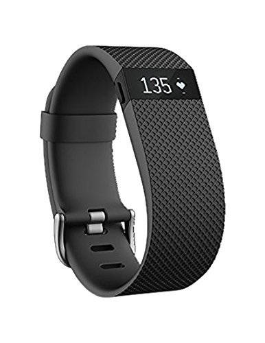 Fitbit Charge HR Wireless Activity Wristband (Black, Small (5.4 - 6.2 in))