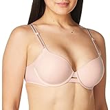 Warner's Women's No Side Effects Underarm-Smoothing Comfort Underwire Lightly Lined T-Shirt Bra 1356, Rosewater, 38D
