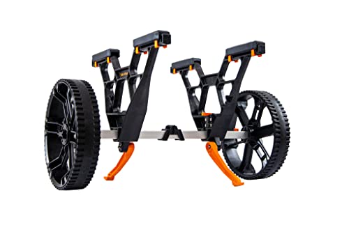 YakAttack TowNStow Bunkster Kayak Cart - Easy Assembly Collapsible Kayak Adjustable Transport Carrier Dolly | Kayak Fishing Accessories