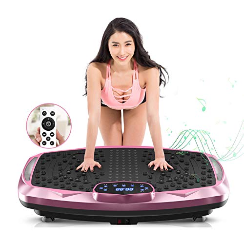 nimto Vibration Plate Exercise Machine Whole Body Workout Vibration Fitness Platform for Home Fitness & Weight Loss + BT + Remote, 99 Levels