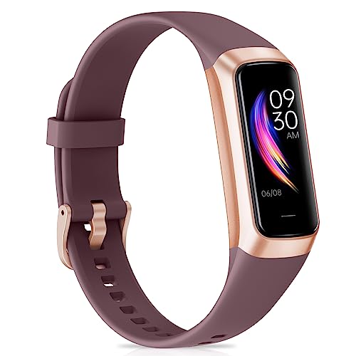 Fitness Tracker Activity Fitness Tracker with Heart Rate, Calorie Tracking, Step Tracking, 1.1' AMOLED Color Screen, Waterproof Fitness Watch for Android iPhones Women Men