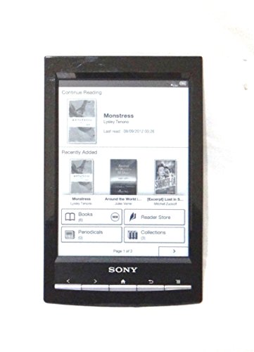 Sony PRS-T1 6' Digital E-Ink Pearl eReader with Wi-Fi (Black)