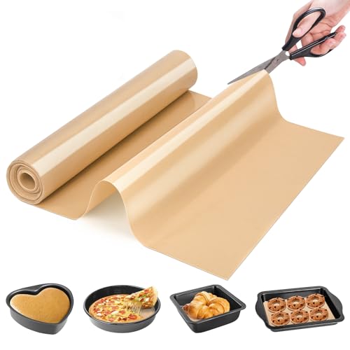 Silicone Baking Mat Roll - Best German Silicone - Heat Resistant Baking Macaron Bread Mat, Non-stick Pastry Mat, Reusable Dough Rolling Mat, Non Slip Countertop Protector Mat, Counter Mat, Oven Mat