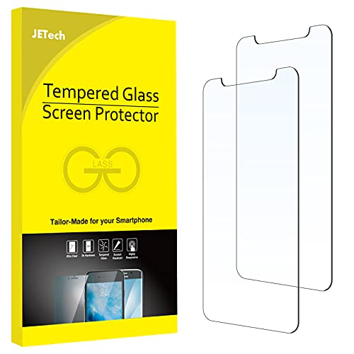 JETech Screen Protector for iPhone 11 Pro, for iPhone Xs, for iPhone X, 5.8-Inch, Tempered Glass Film, 2-Pack