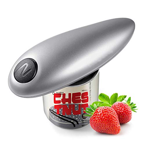Electric Can Opener, Smooth Edge Portable Automatic Can Opener for Any Size, Best Kitchen Gadget for Arthritis and Seniors