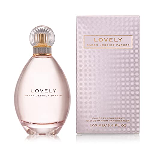 Lovely by SJP - Sweet, Floral, Musky Amber Woody Eau De Parfum Spray Fragrance for Women - With Notes of Mandarin, Bergamot, Apple, and Cedarwood - Intense, Long Lasting Scent - 3.4 oz