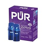 PUR Water Pitcher Replacement Filter (Pack of 2), Blue – Compatible with all PUR Pitcher and Dispenser Filtration Systems, PPF900Z