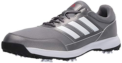 adidas Men's Tech Response 2.0 Golf Shoe, Grey, 10.5 Medium US