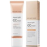 MOTHER MADE Korean CC Cream for Face - Sunscreen SPF 50 PA+++, Light to Medium Beige Skin Tone, 1.35 fl.oz | Color Correcting Antiaging Tinted Moisturizer, Primer, Buildable Coverage Foundation