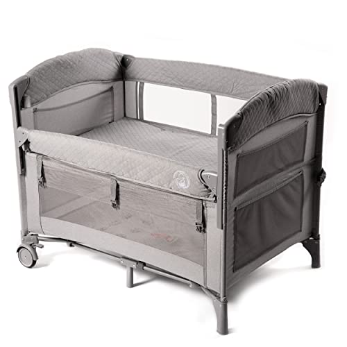 Baby Bedside Sleeper Bassinet Bed: 3-in-1 Portable Crib for Newborns, Side Sleeper for Babies, Toddler Play Pen